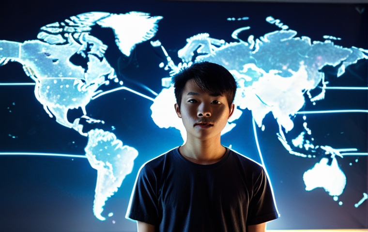 **
    A determined young Vietnamese startup founder stands confidently, gazing towards a shimmering, boundless digital horizon. In the background, a subtly illuminated world map is interconnected by glowing lines, symbolizing global market expansion and limitless growth opportunities. The atmosphere is optimistic and forward-looking, with elements of innovation and speed.

2.  **Prompt for
